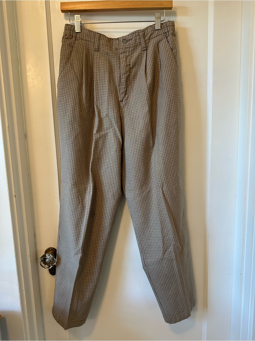 Women’s Lee Tan Checked Chinos